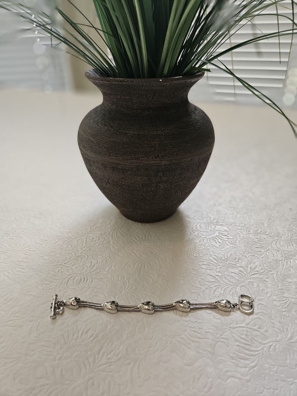 Silver Heart Bracelet
